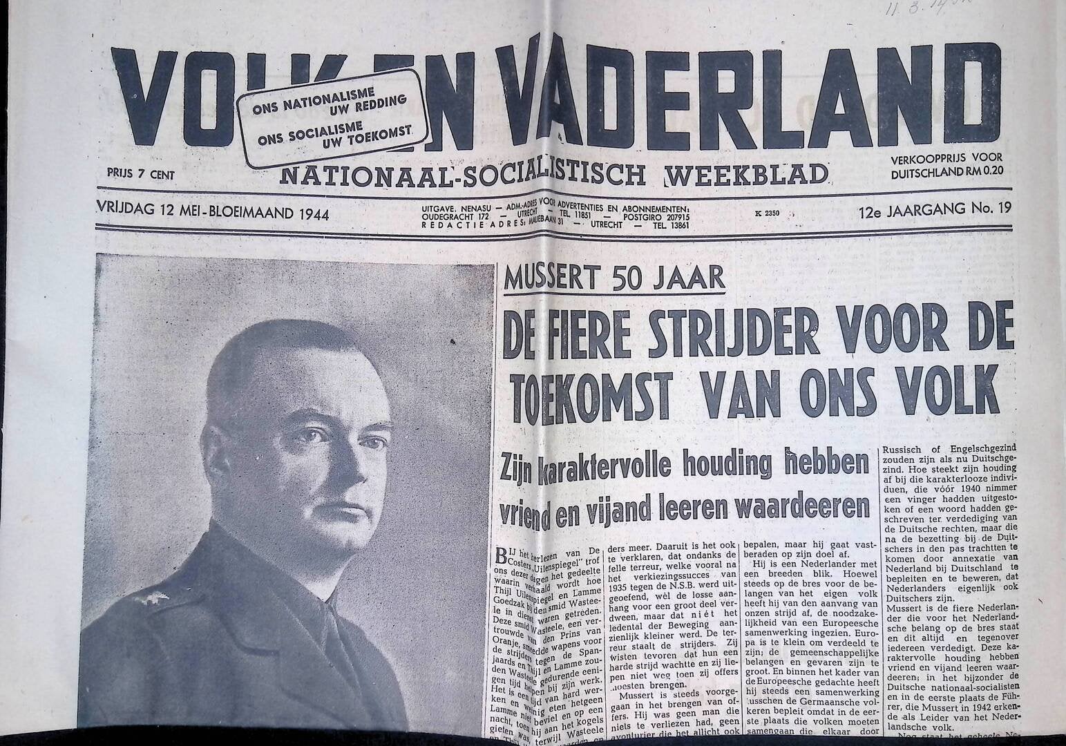 Gezocht: Volk en Vaderland jaargang 12, nummer 5, Verzamelen, Ophalen, Nederland, Boek of Tijdschrift
