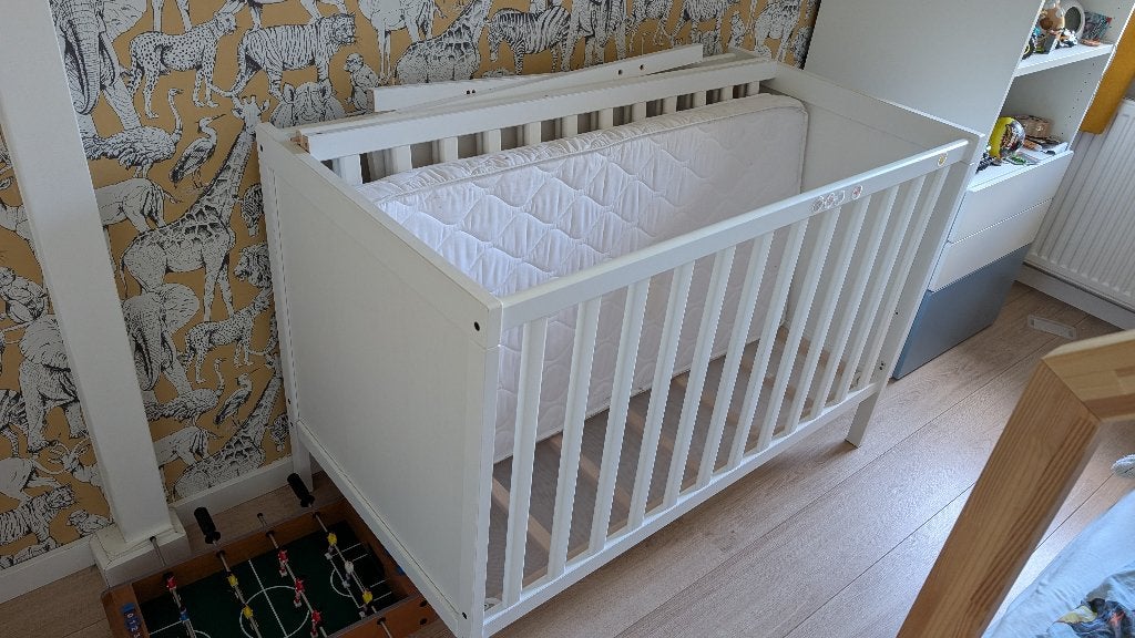Ledikant 120x60, Ophalen, Gebruikt, Ledikant