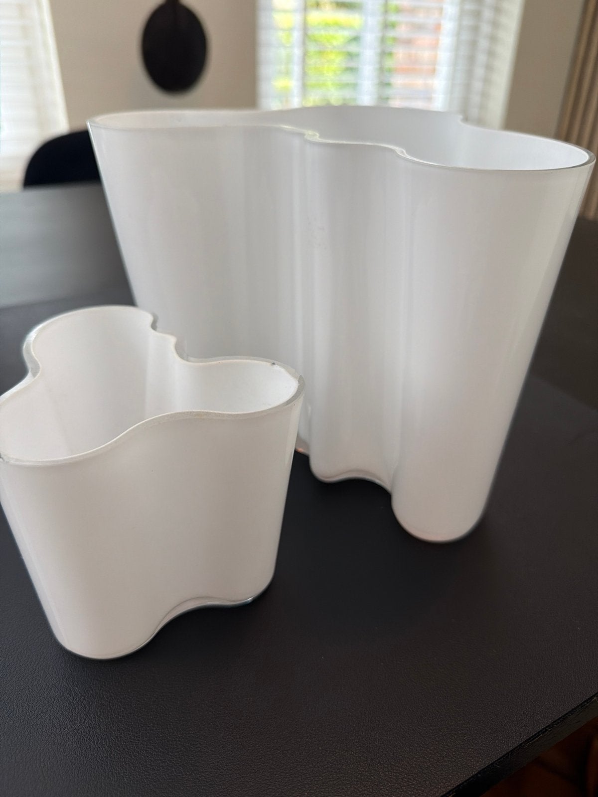 Iittala Aalto vazen - Set van 2 Aalto kleur Opaal, Antiek en Kunst, Ophalen