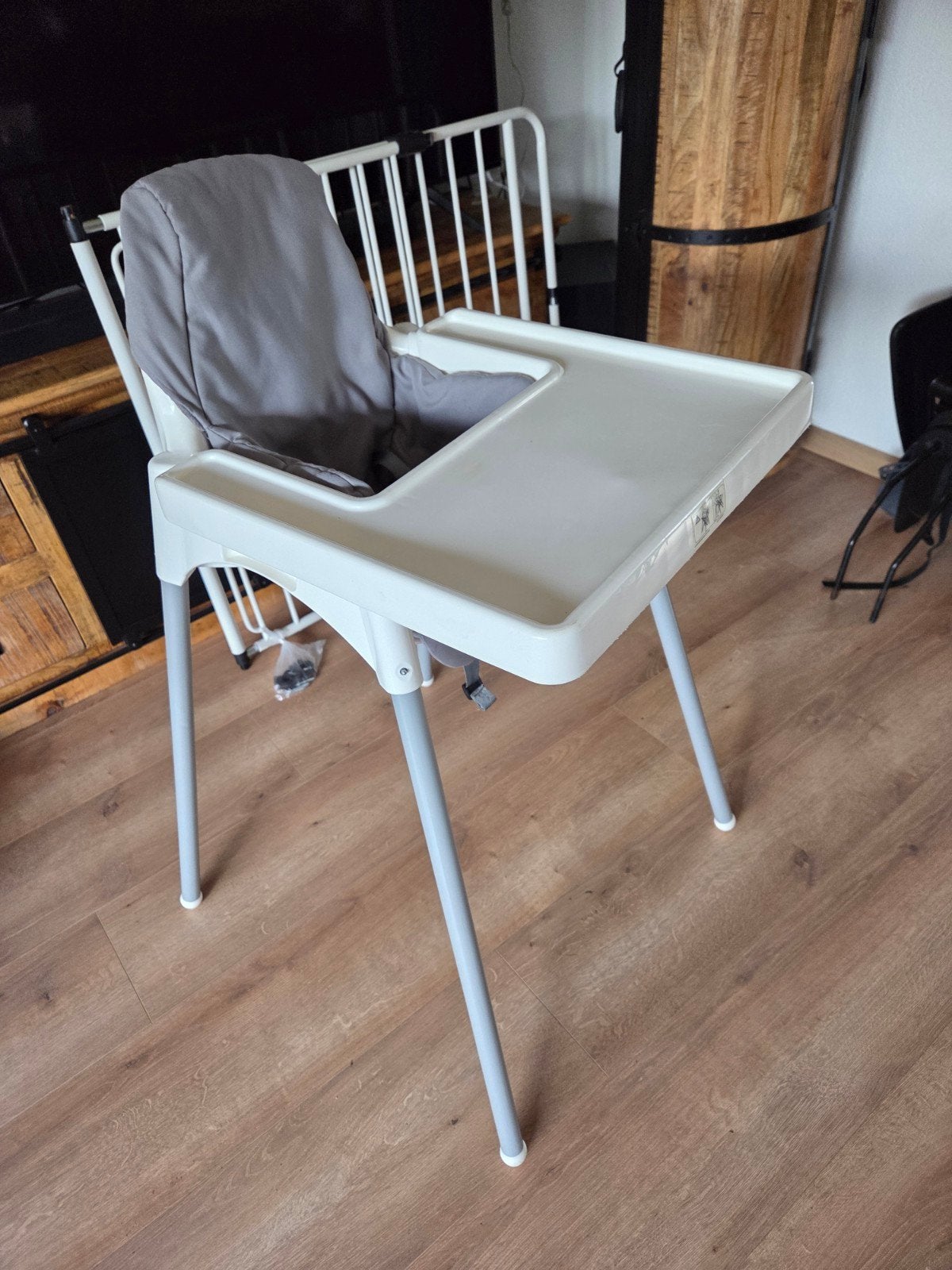 Zgan Ikea Antilope Kinderstoel met Eetblad en zitting, Ophalen, Zo goed als nieuw, Overige typen