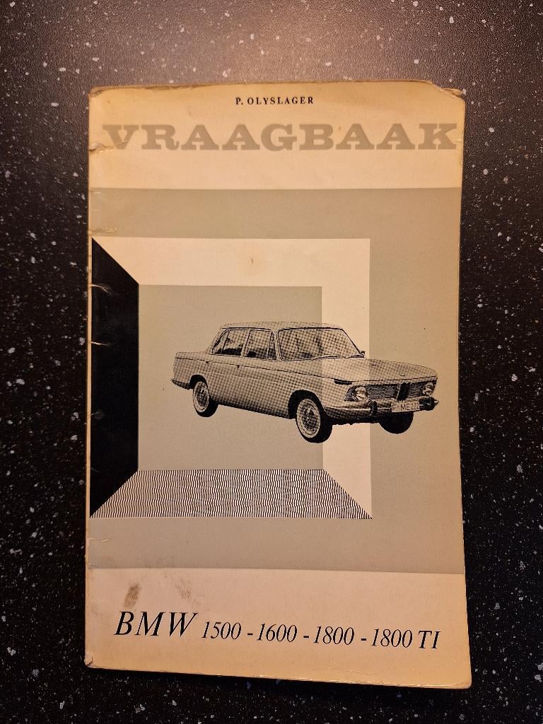 Vraagbaak BMW 1500-1600-1800-1800TI P. Olyslager, Ophalen of Verzenden