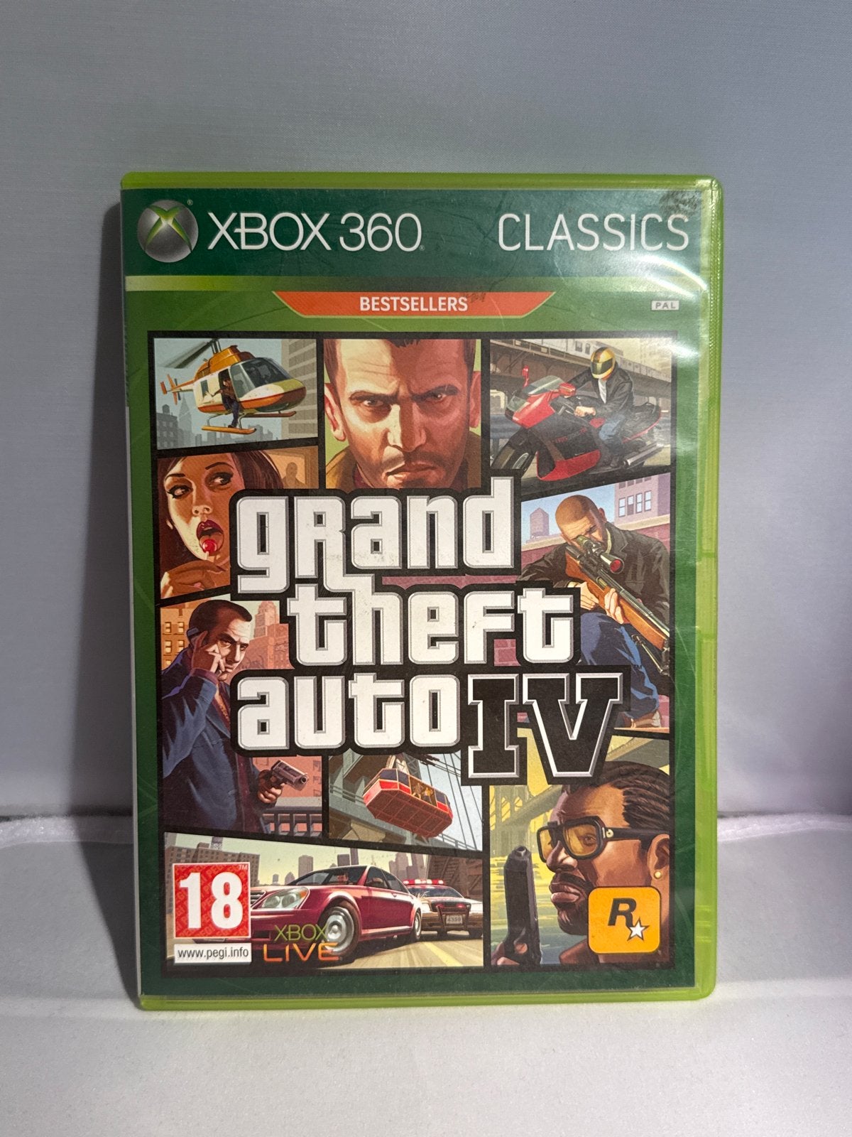 Grand Theft Auto IV (GTA 4) Xbox 360, Avontuur en Actie, Online, Gebruikt, Vanaf 18 jaar