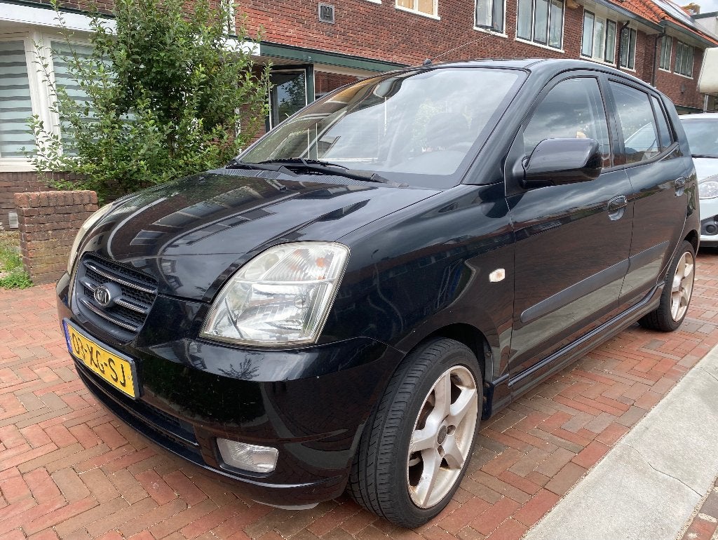 Kia Picanto 1.0 M/T Bling 2007 Zwart, Voorwielaandrijving, 4 cilinders, 61 pk, Zwart