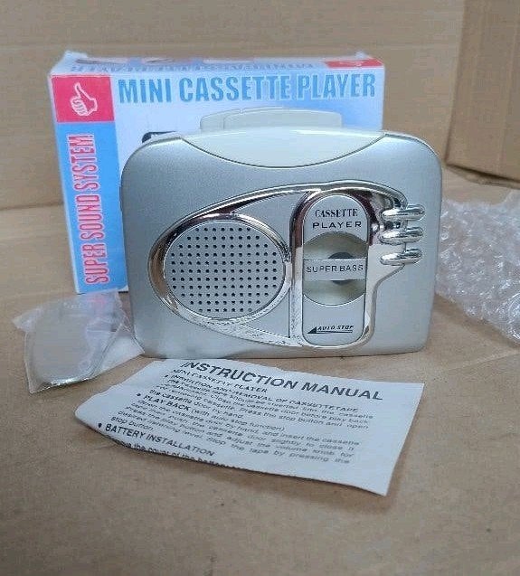 walkman cassette speler met speakertje of headphone, Ophalen of Verzenden, Walkman