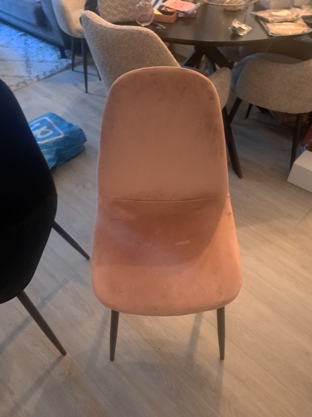 Eetkamerstoelen, Ophalen, Zo goed als nieuw, Zwart, Twee