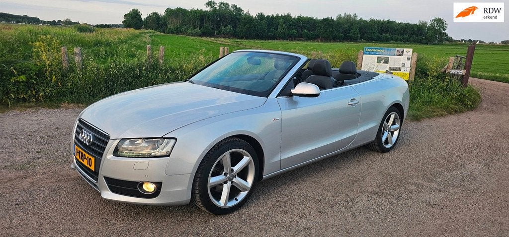 Audi A5 Cabriolet 2.0 TFSI S line AUTOMAAT Cabrio, Auto's, Audi, Euro 5, Gebruikt, 4 cilinders, 4 stoelen