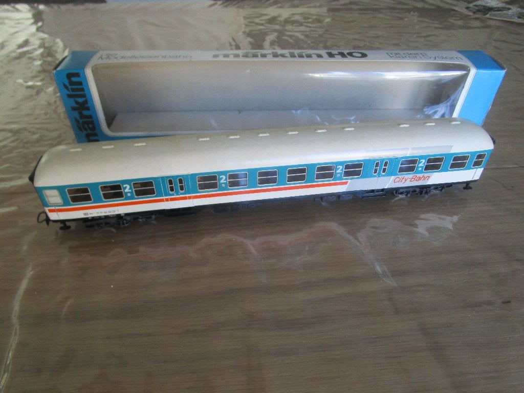 Marklin 4222 reizigers rijtuig met ovp., Wisselstroom, Gebruikt, Wagon, Ophalen of Verzenden