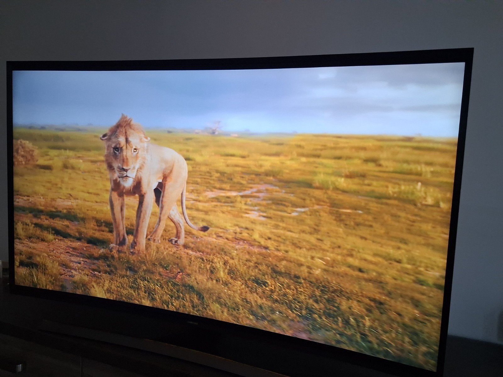 Samsung tv 55 inch curved, Audio, Tv en Foto, Ophalen, 100 cm of meer, 50 Hz, Samsung