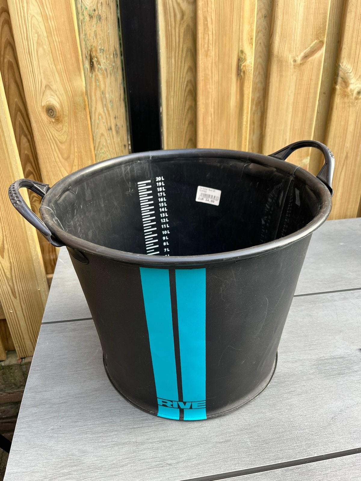 Rive 20 liter bucket nieuw  30 cm diep  38 cm doorsnede, Ophalen, Nieuw