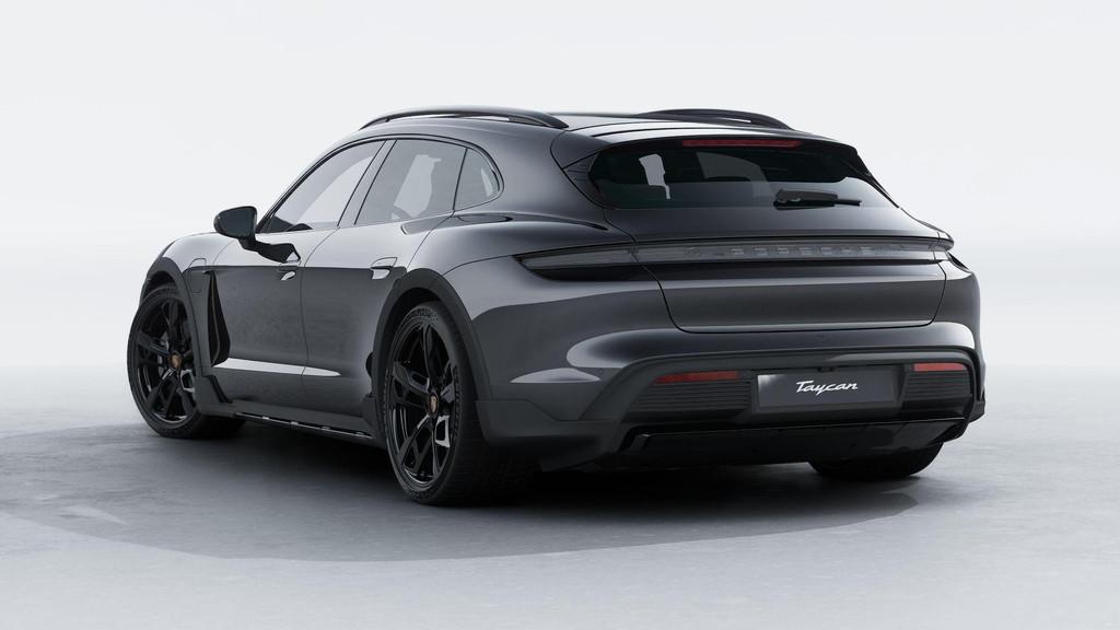 Porsche Taycan 4 Cross Turismo, Auto's, Porsche, 435 pk, Gebruikt, Zwart, Vierwielaandrijving