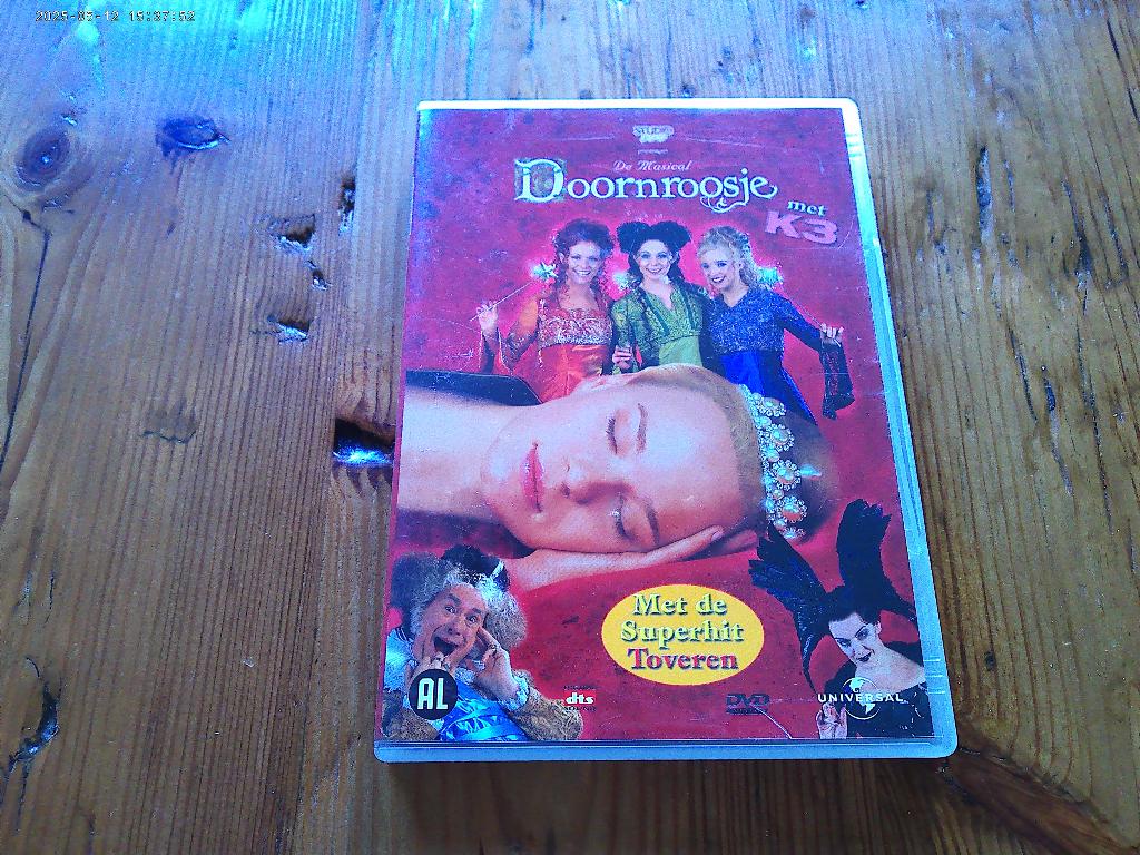 Doornroosje / DVD / K3 K 3 / Musical / Studio 100, Cd's en Dvd's, Alle leeftijden, Ophalen of Verzenden, Gebruikt