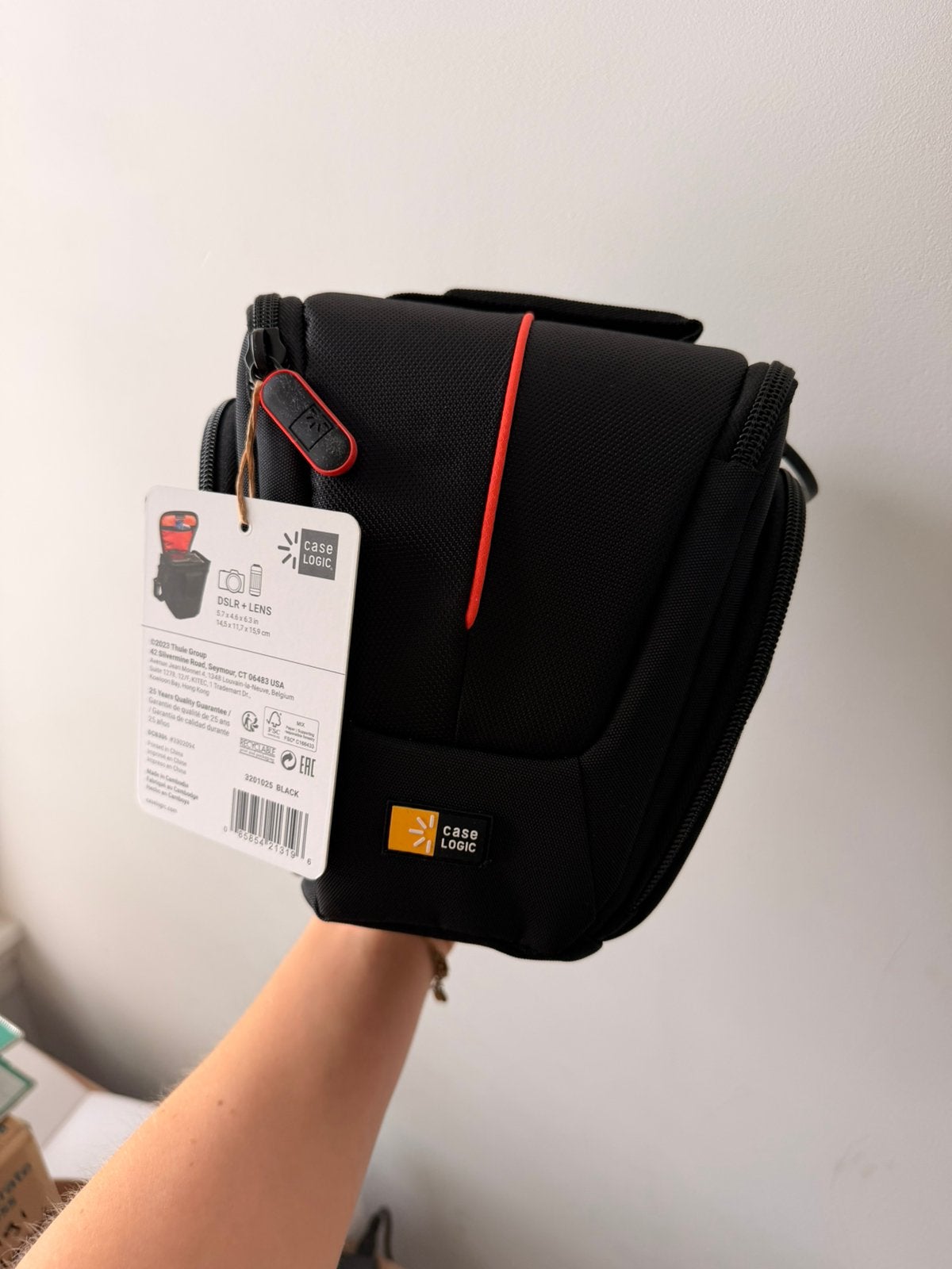 Camera hoes | Case logic DCB-306, Ophalen of Verzenden, Nieuw, Zwart