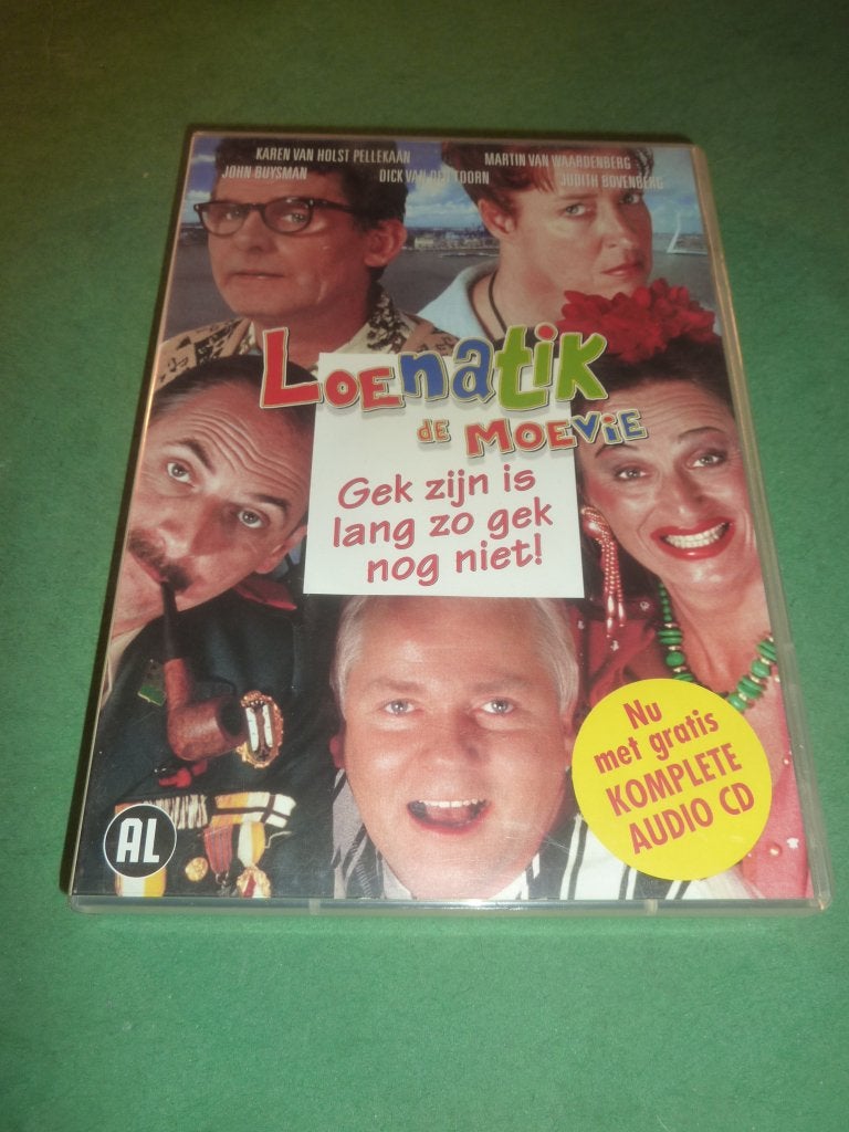 Loenatik De moevie Dvd + cd, Cd's en Dvd's, Dvd's | Nederlandstalig, Alle leeftijden, Verzenden, Zo goed als nieuw, Komedie