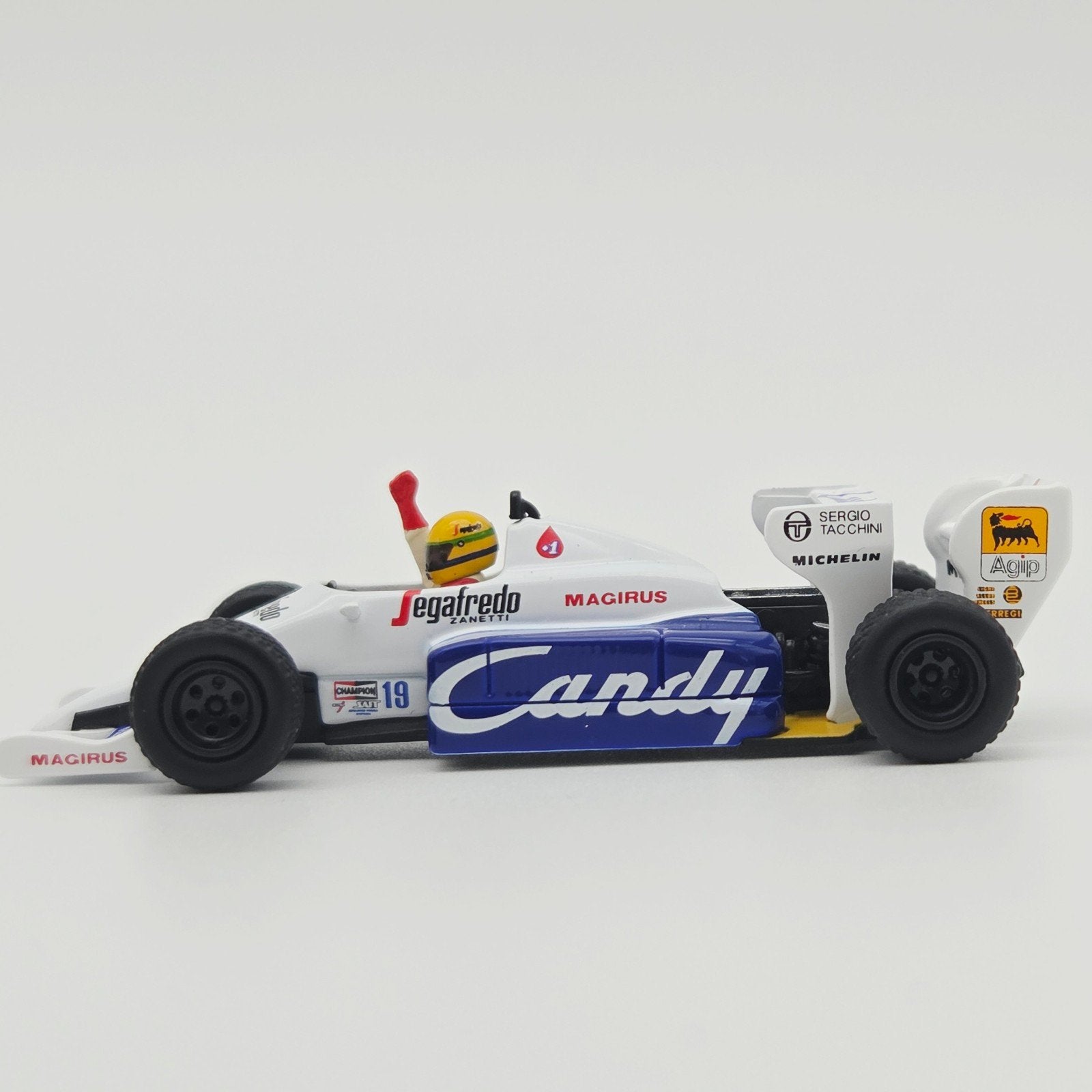 Mini Gt – 1984 Toleman TG184 #19 Ayrton Senna Monaco Grand P, Mymodelcar@outlook.com, Auto, Ophalen of Verzenden, Mini gt