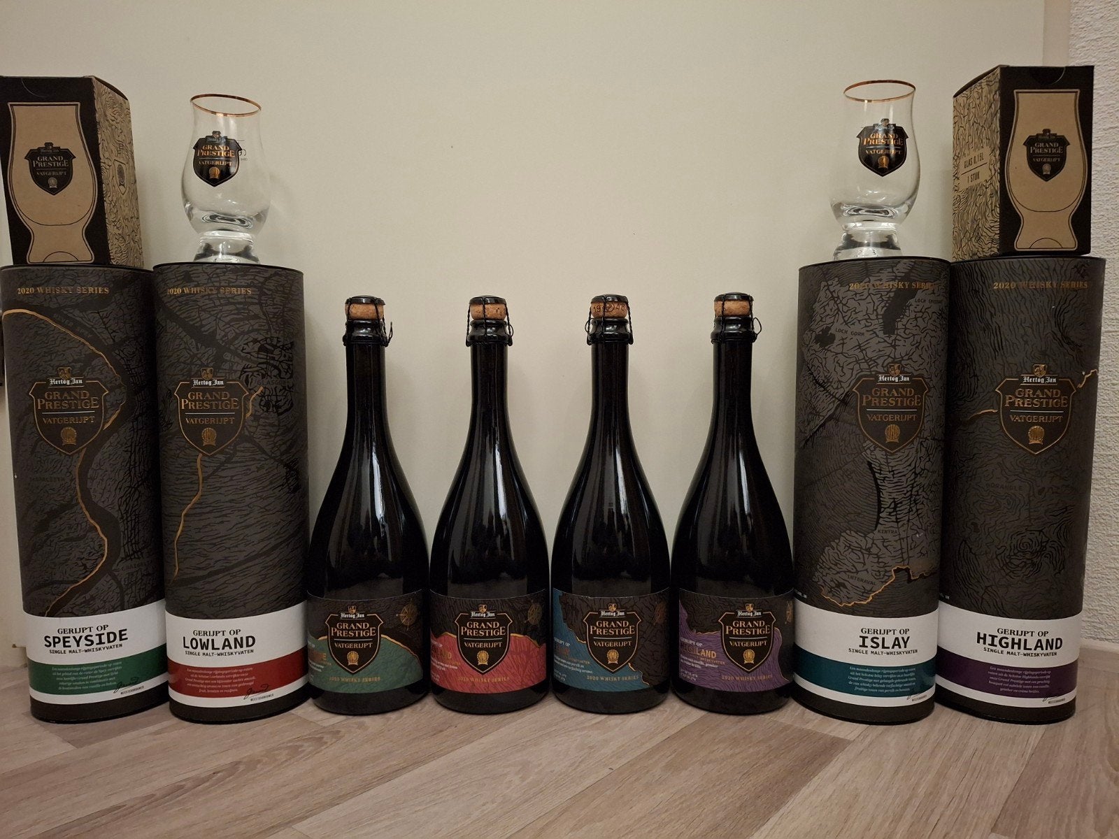 Hertog Jan Grand Prestige Vatgerijpt 2020- Whisky Editie, Ophalen of Verzenden, Nieuw, Flesje(s), Hertog Jan