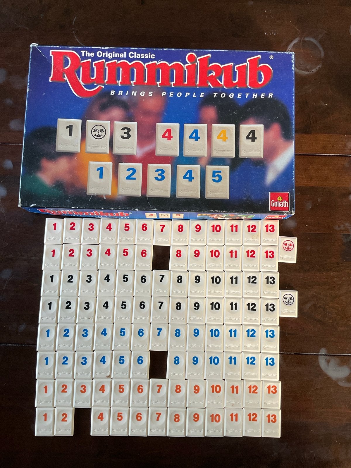 Rummikub - Incompleet spel (Goliath), Drie of vier spelers, Ophalen, Gebruikt