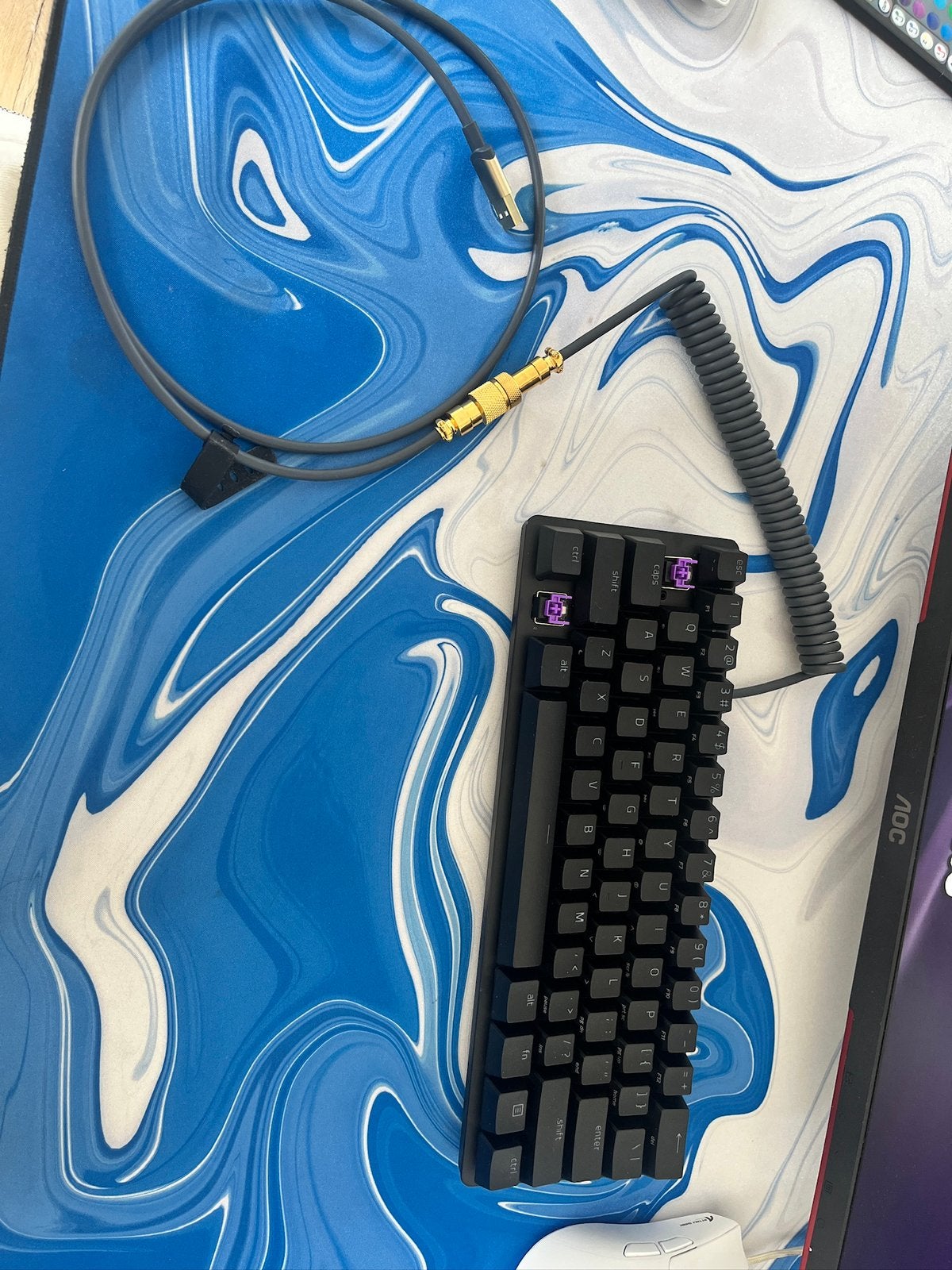 razer huntsman mini (zwart) met custom cable, Computers en Software, Ophalen