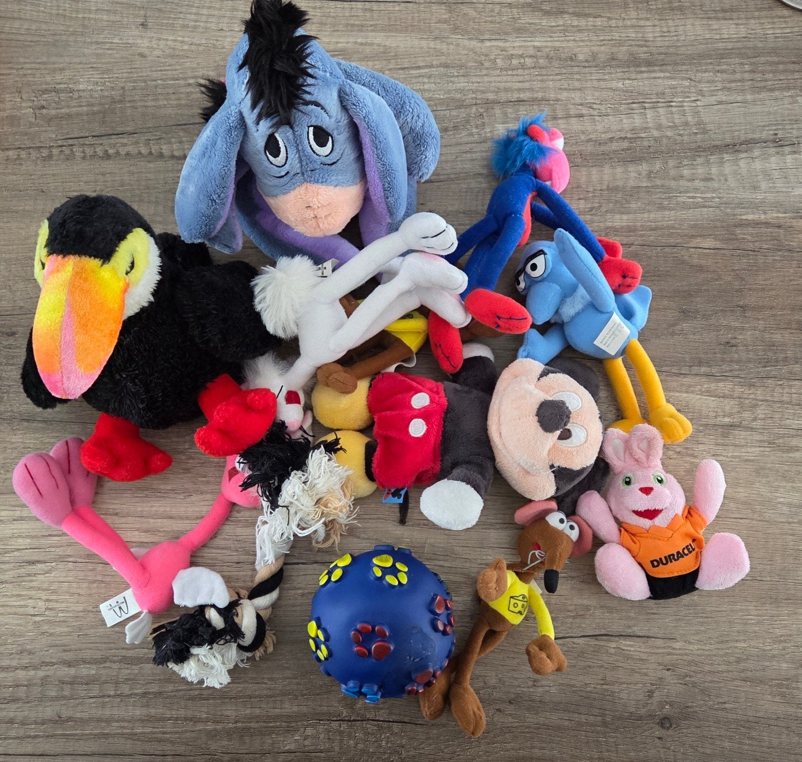 Set hondenspeelgoed – diverse speeltjes, Ophalen, Gebruikt, Knuffels