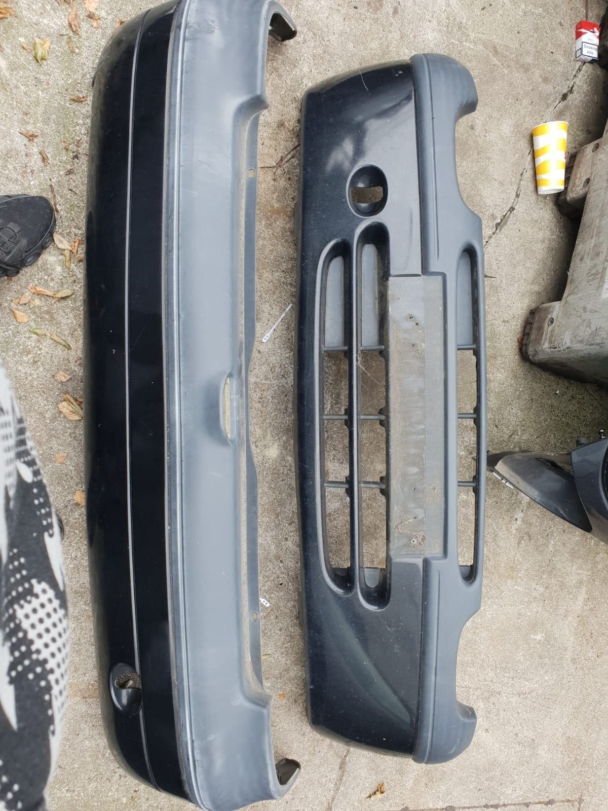 RENAULT TWINGO VOORBUMPER +ACHTERBUMPER  BJ 96 TOT 2005, Gebruikt, -, -, Ophalen of Verzenden