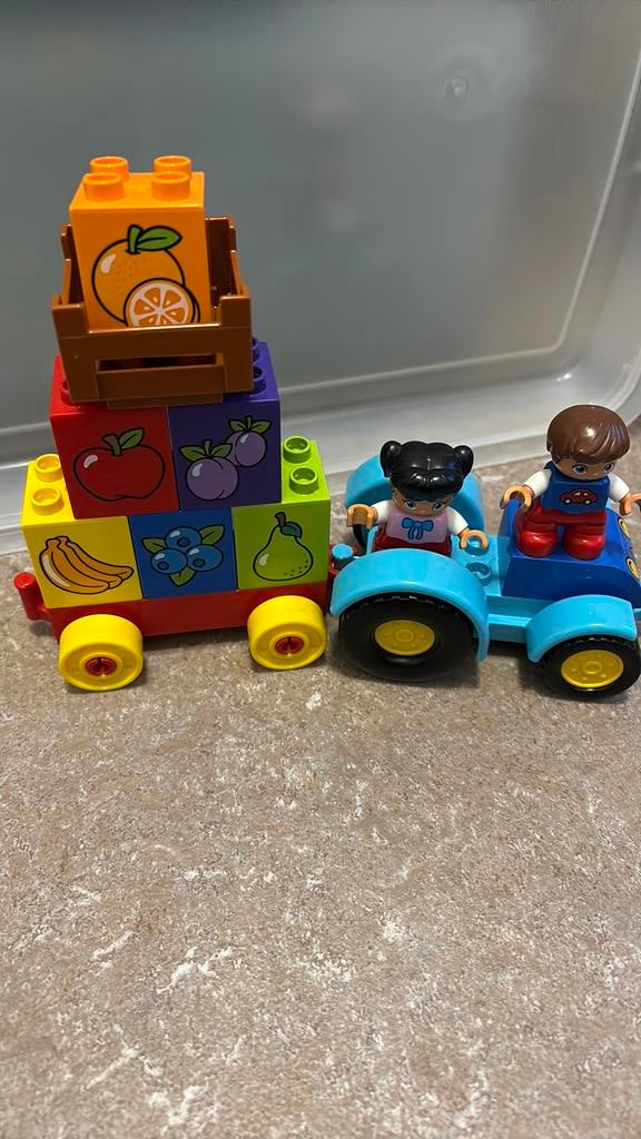 Duplo 10615 mijn eerste tractor, Ophalen of Verzenden, Zo goed als nieuw, Duplo