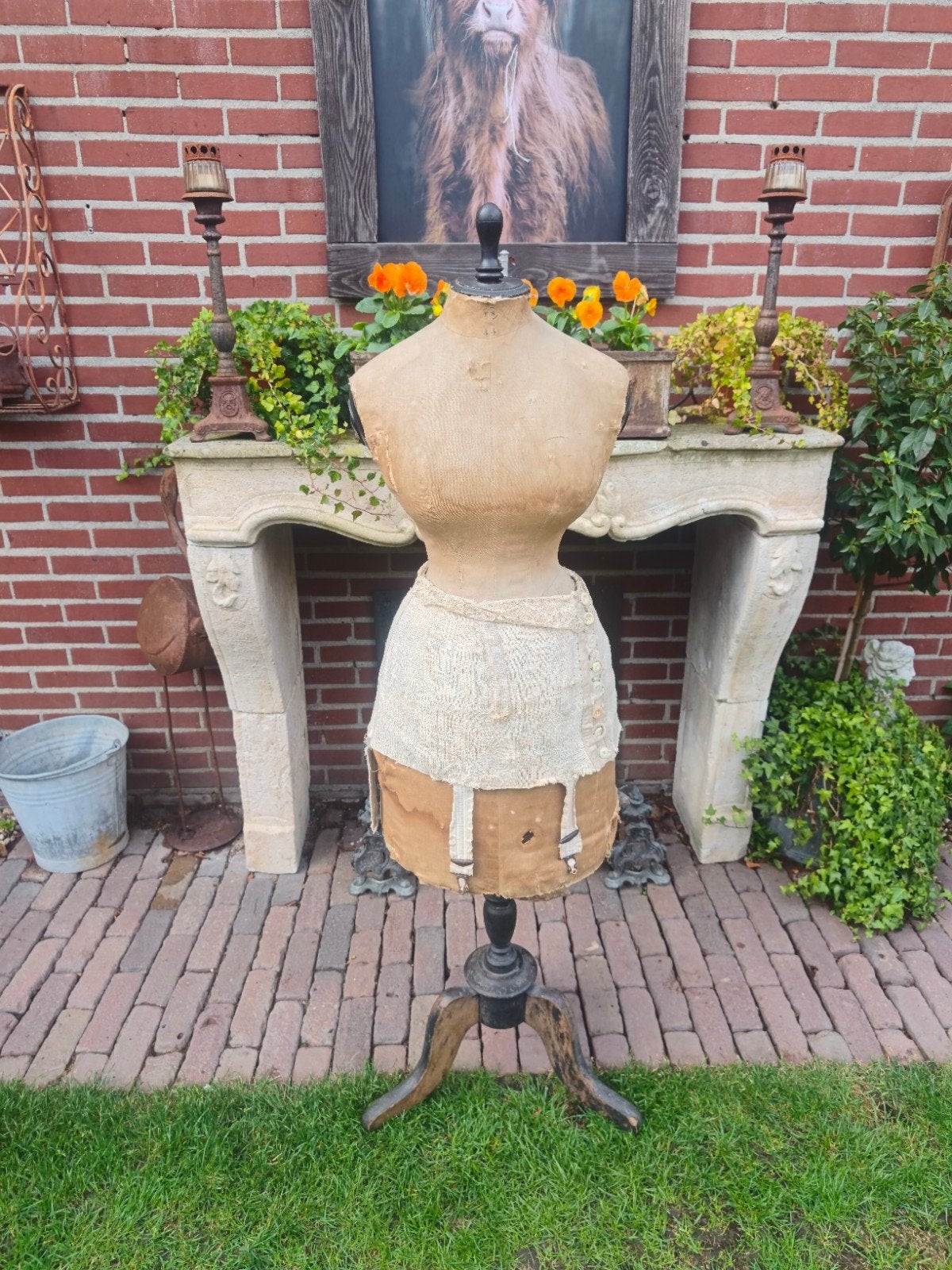 Stockman dames rokbuste rok mannequin paspop * schapenweide*, Ophalen