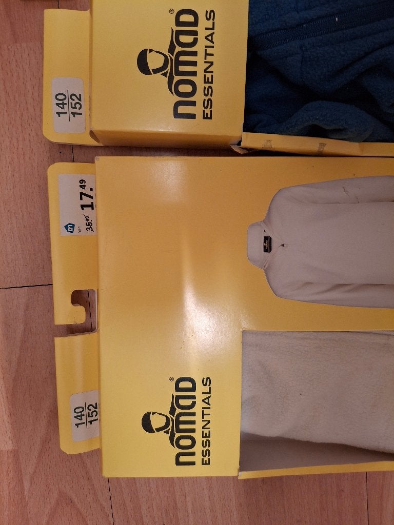 Fleece ski pull dames maat xl nieuw nomad  gebroken  wit, Ophalen of Verzenden, Nieuw, Maat 46/48 (XL) of groter