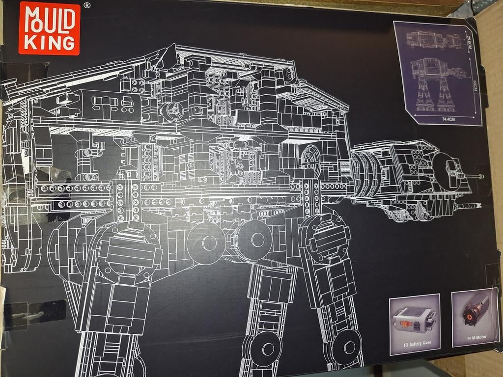 Mould king 21015 UCS AT-AT Walker, Ophalen of Verzenden, Gebruikt, Replica