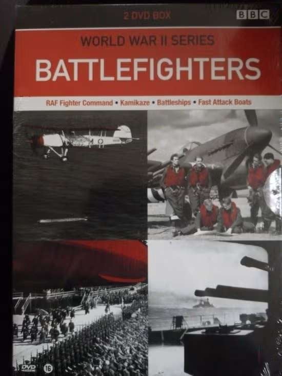 2 DVD Box World War II Series / Battlefighters, Engels, Oorlog of Misdaad, Nederlands, Ophalen of Verzenden