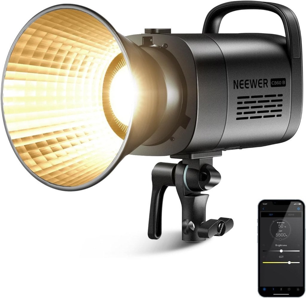 Neewer CB60 B Bi-color LED Video Licht - Zo goed als nieuw, Ophalen of Verzenden, Zo goed als nieuw, Neewer, Verstelbaar