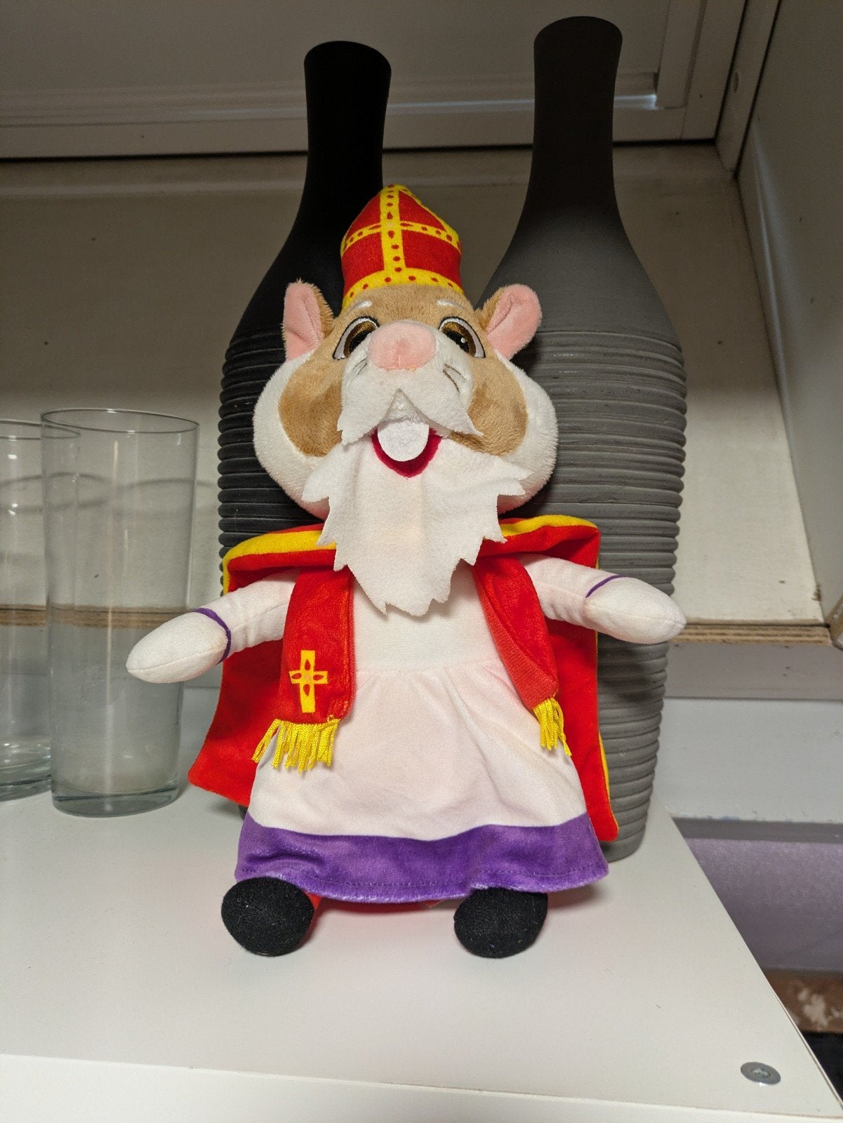 Sinterklaas Hamster Knuffel - Zo goed als nieuw, Ophalen of Verzenden