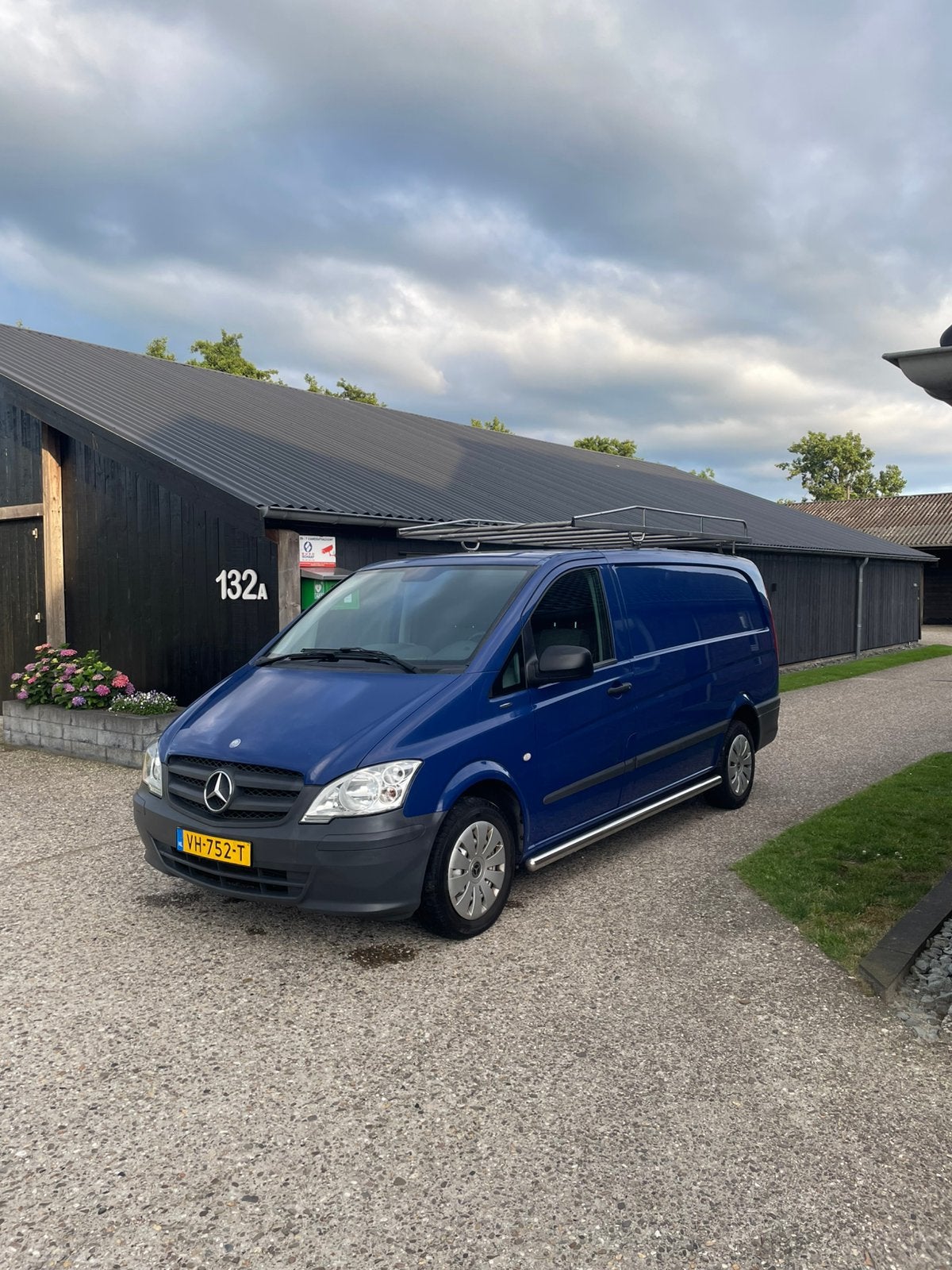 Mercedes-Benz Vito 2.1 CDI 2014, Auto's, Euro 5, 4 cilinders, 2000 kg, Blauw
