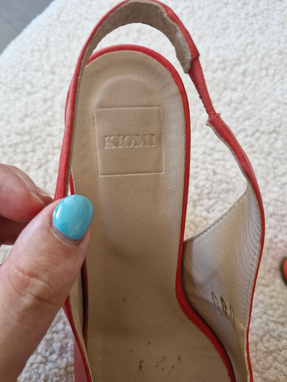 Rode open schoenen met hakken maat 38, Pumps, Kiomi, Onbekend, Ophalen of Verzenden