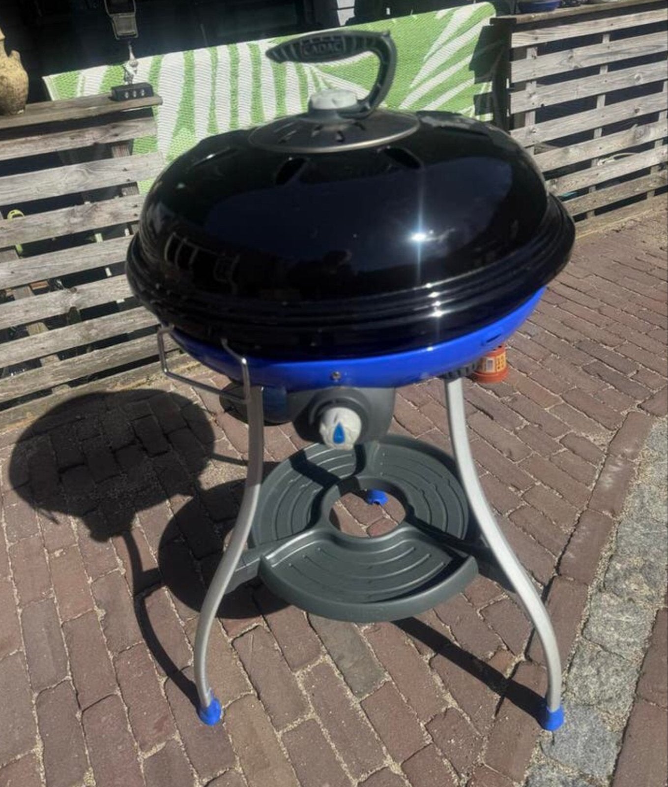 Skottelbraai  Chef BBQ met pizzasteen en paellapan, Ophalen of Verzenden, Gebruikt