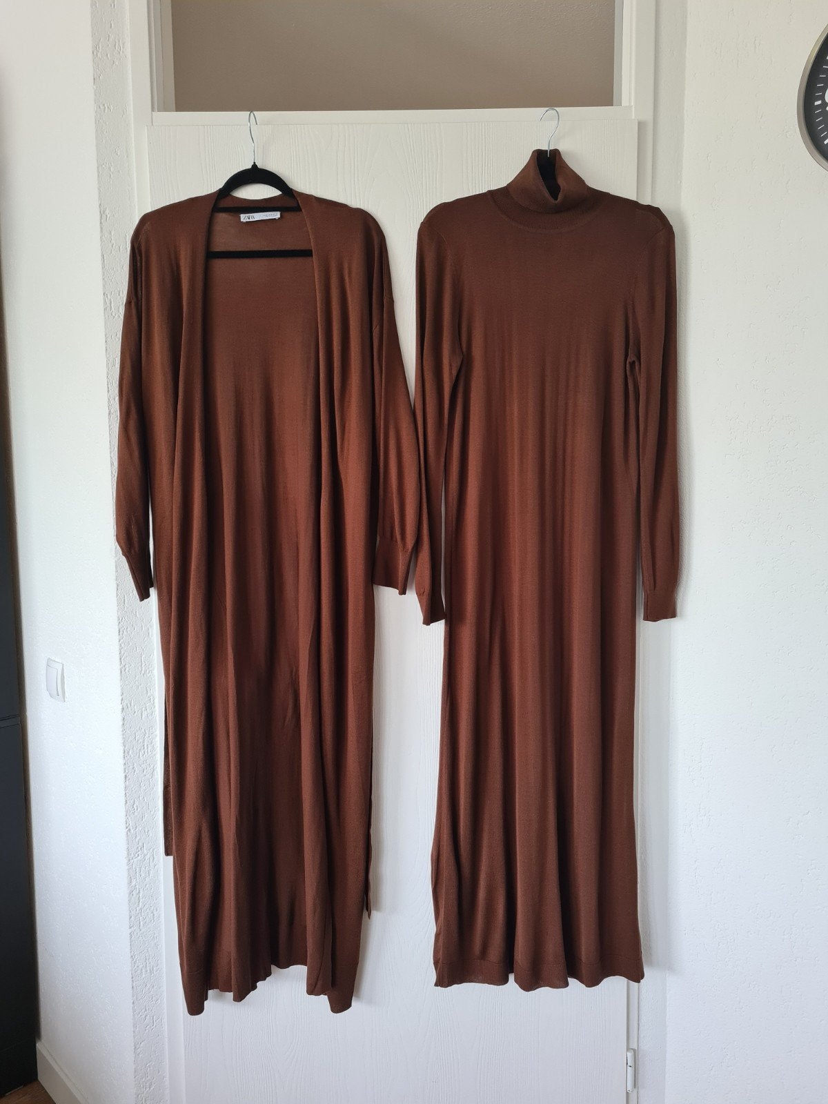 Warm bruine tweedelige co ord set van Zara maat M, Maat 38/40 (M), Bruin, Zara, Ophalen of Verzenden