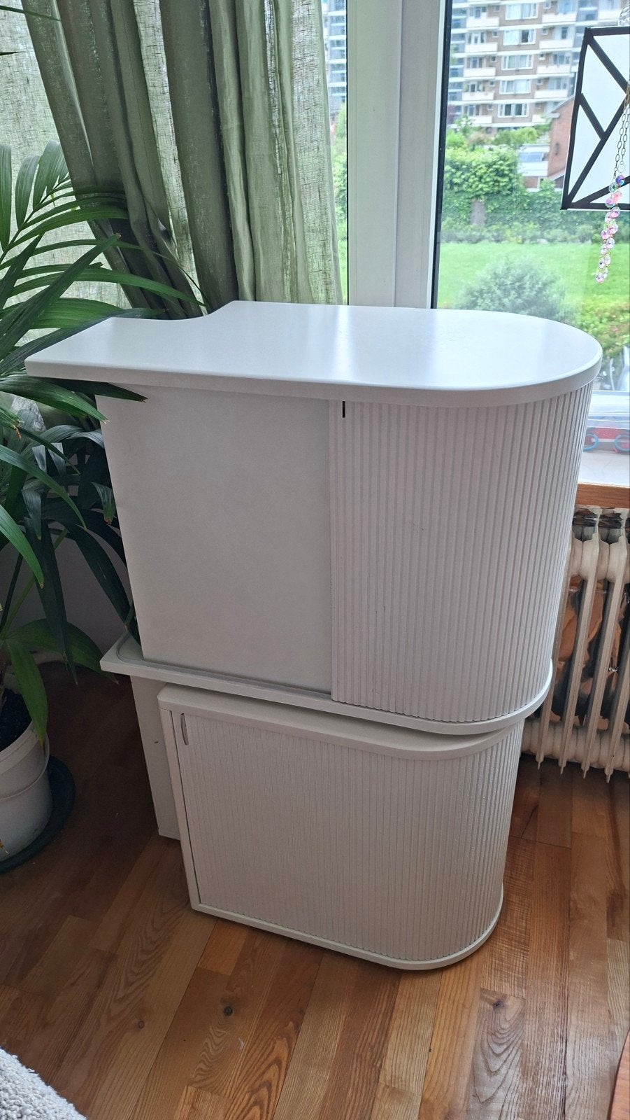 Auronde Auping nachtkastjes (set van 2), Huis en Inrichting, Ophalen, Gebruikt, Minder dan 45 cm, Minder dan 55 cm