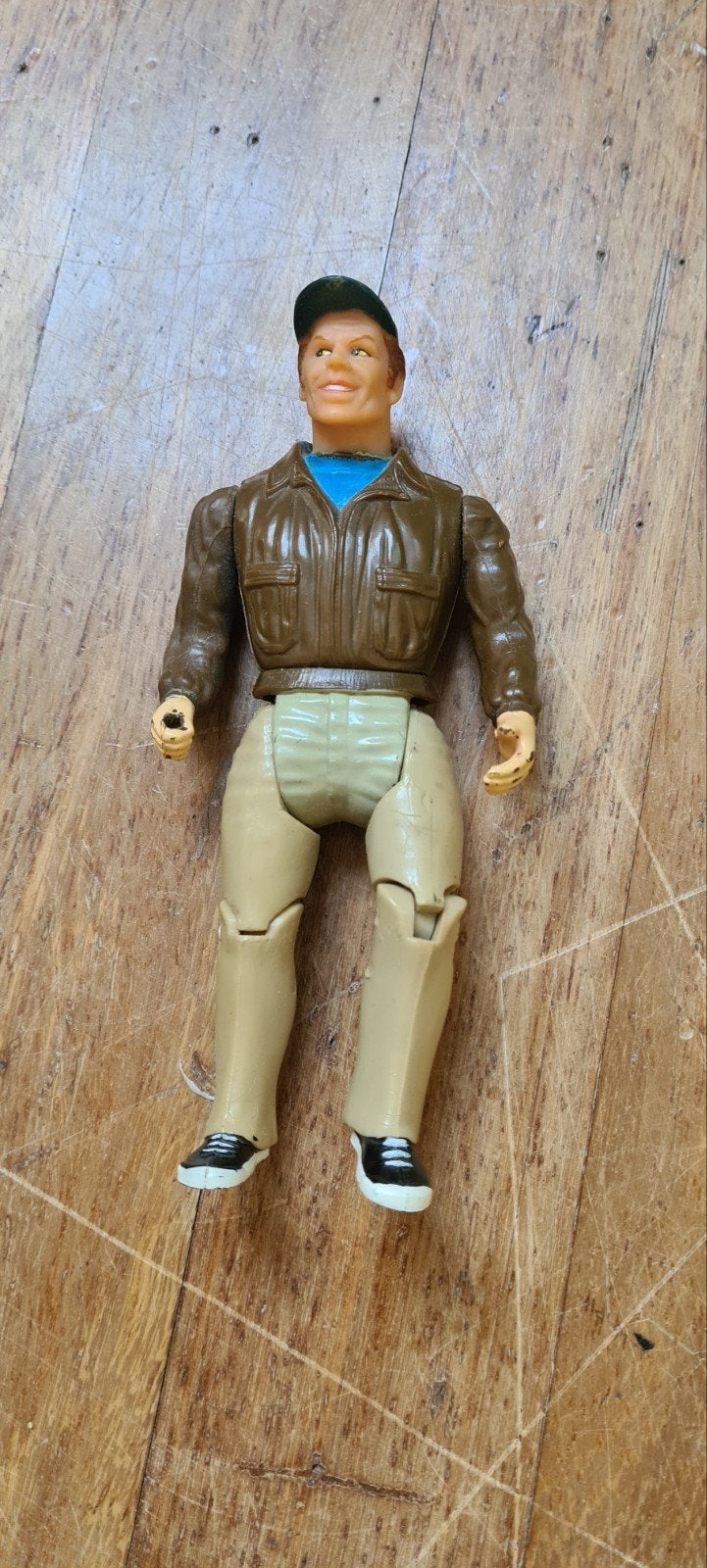 Vintage A-Team Murdock actiefiguur (jaren '80), Verzamelen, Ophalen of Verzenden, Gebruikt