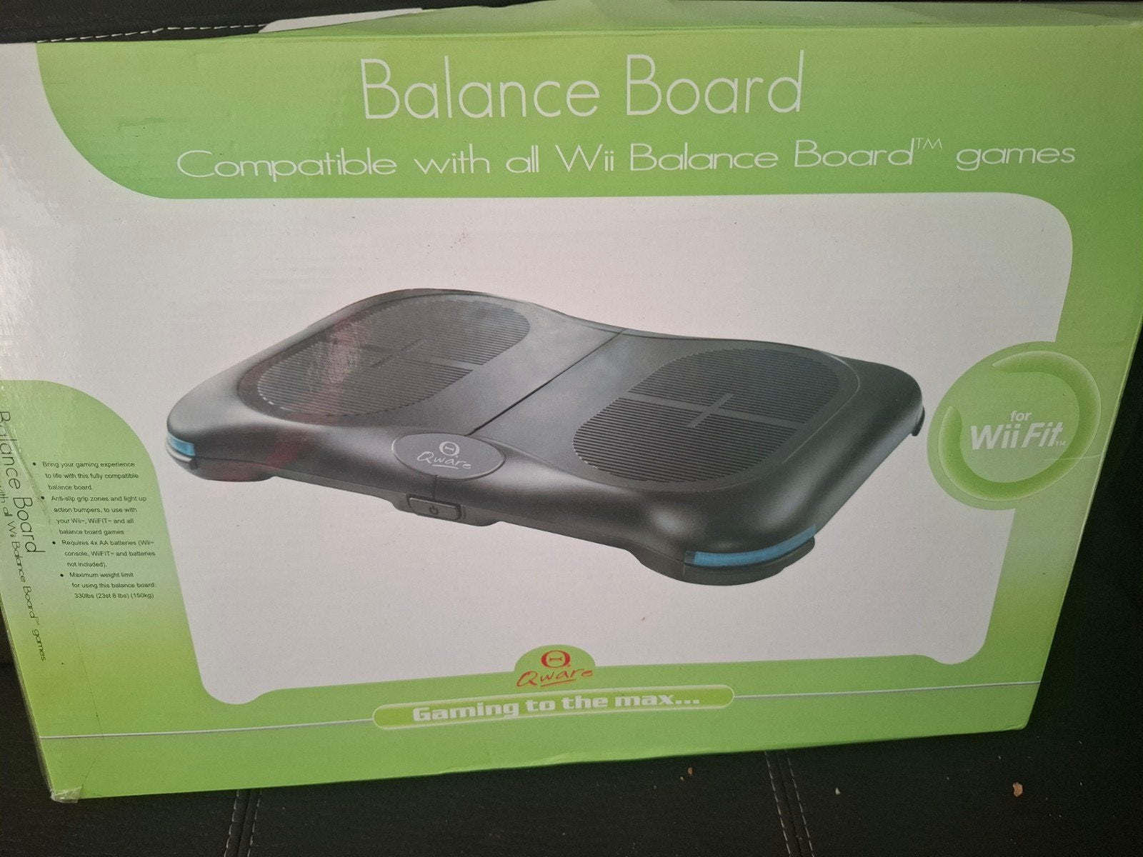 Wii Balance Board voor Wii Fit - Qware, Ophalen of Verzenden, Gebruikt, Zonder controller, Met Balance Board