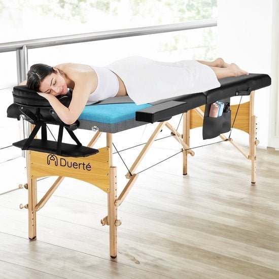Duerté luxe, opvouwbare massagetafel te koop!, Ophalen, Zo goed als nieuw, Massagetafel
