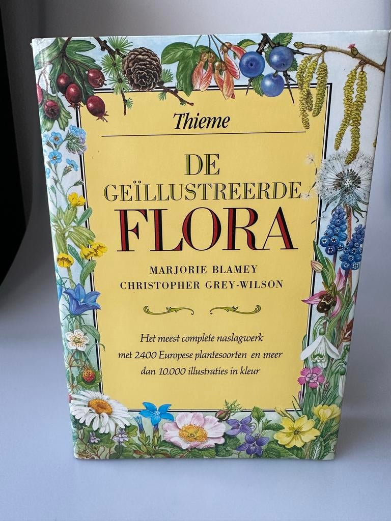 Thieme De Geïllustreerde Flora - Marjorie Blamey, Boeken, Natuur, Zo goed als nieuw, Bloemen, Planten en Bomen, Ophalen of Verzenden