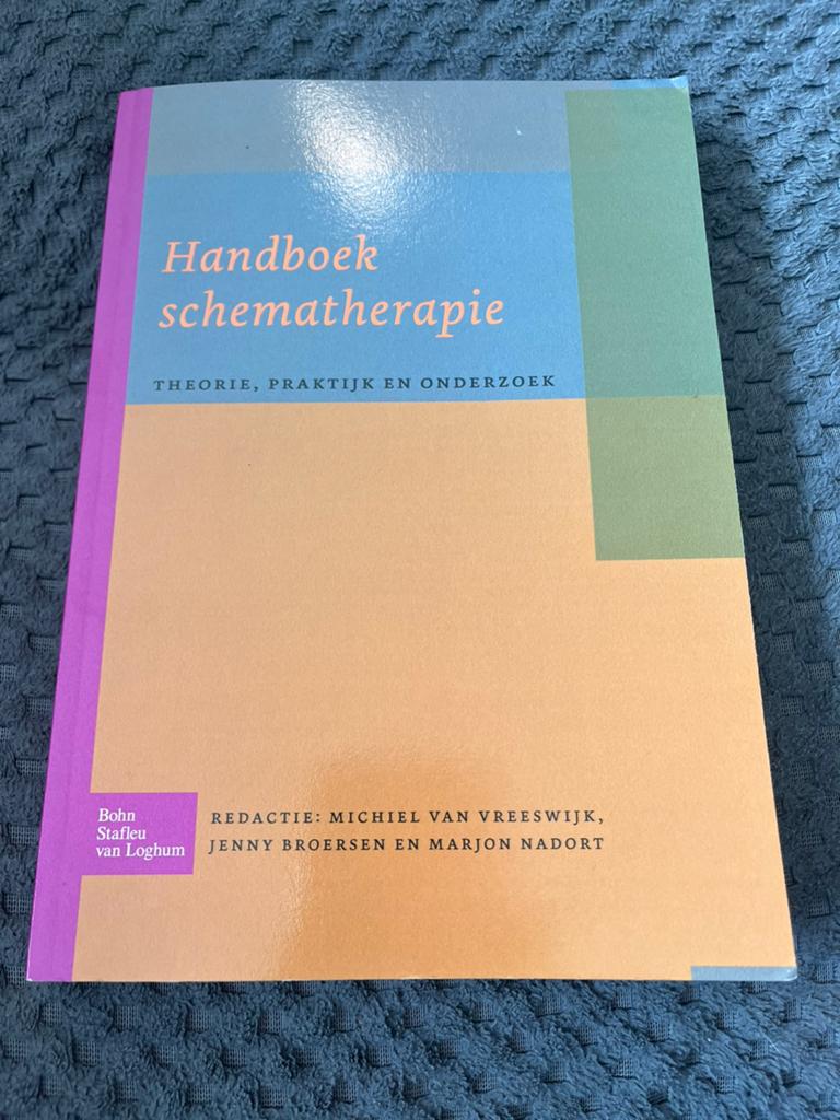 Handboek schematherapie, Ophalen of Verzenden, Nieuw, Overige wetenschappen