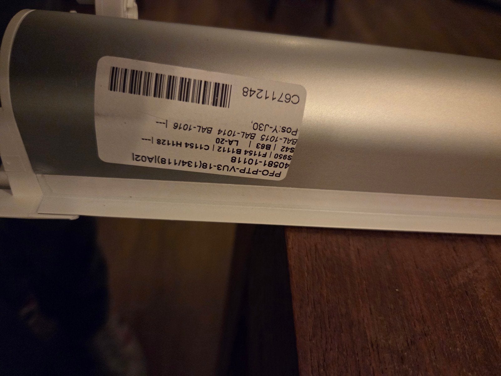 Fakro dakraam rolgordijn verduisterend beige 134/118, Overige merken, Inclusief montageonderdelen, Beige, Nieuw