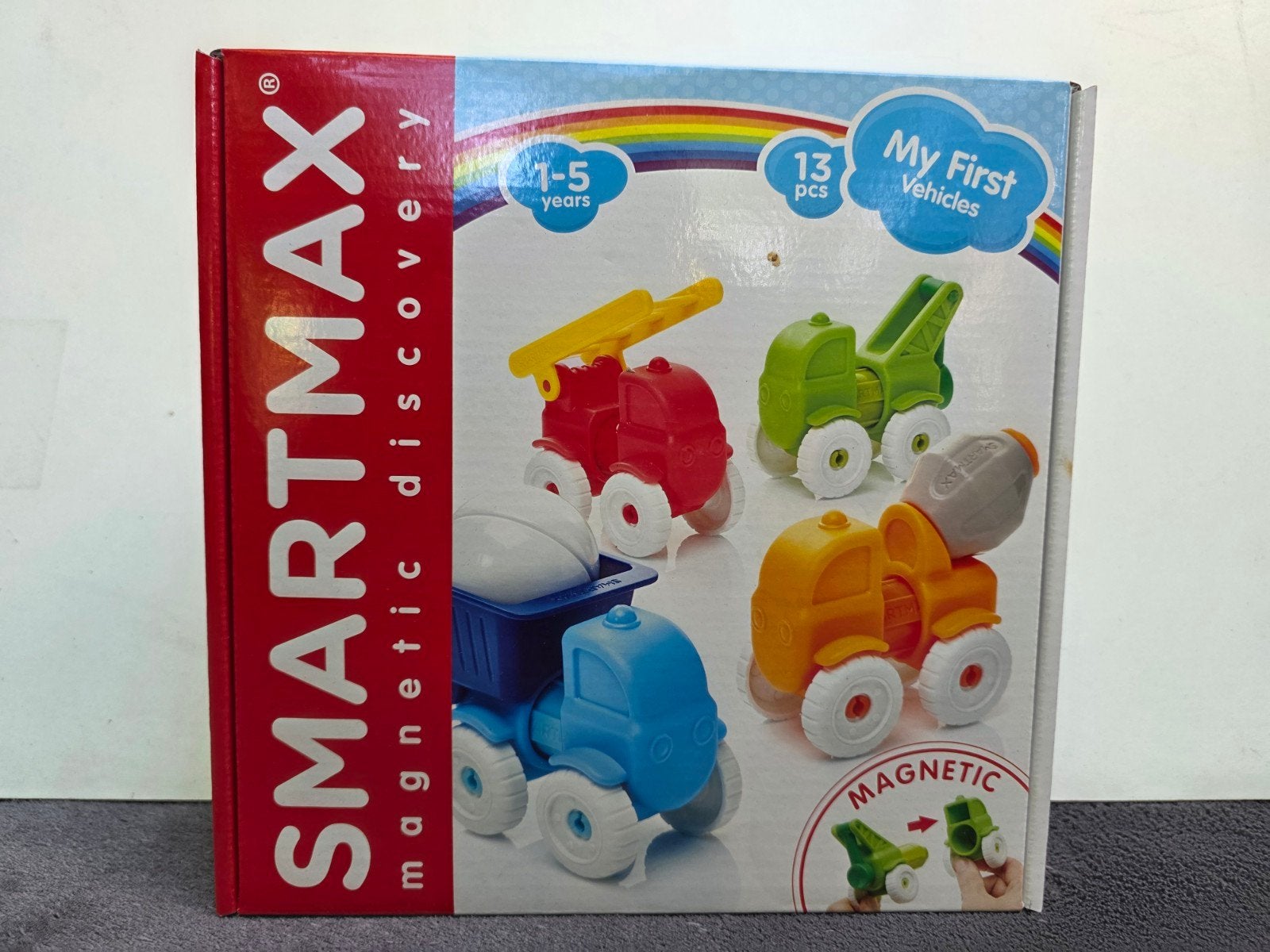 SmartMax My First Vehicles Magnetisch Constructiespeelgoed, Ophalen of Verzenden, Nieuw