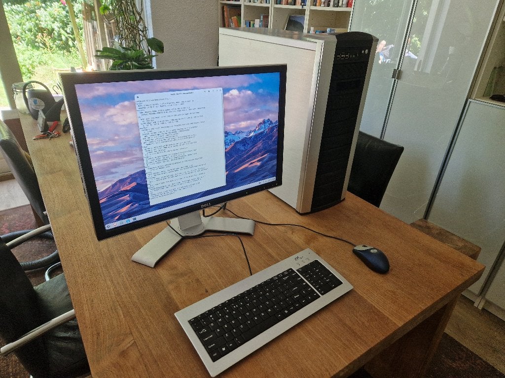 Complete desktop PC te koop, Gebruikt, 2 tot 3 Ghz, Zelfbouw Pc, SSD