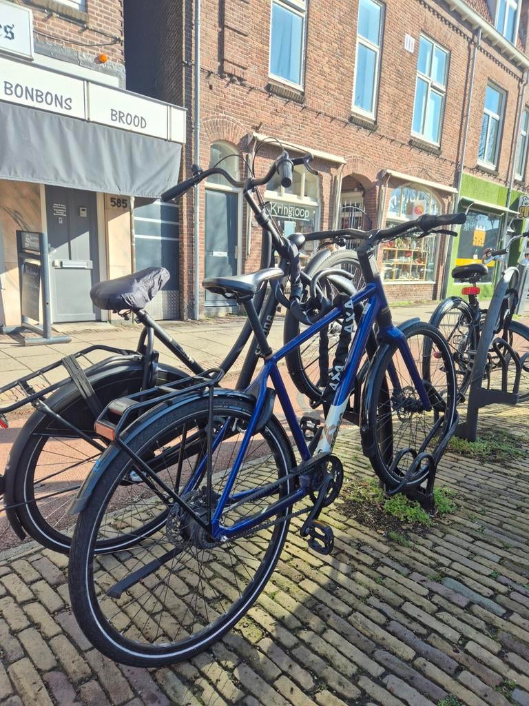 Koga F3 2.0 blauw 55cm, Fietsen en Brommers, 53 tot 56 cm, Ophalen, Zo goed als nieuw, Versnellingen