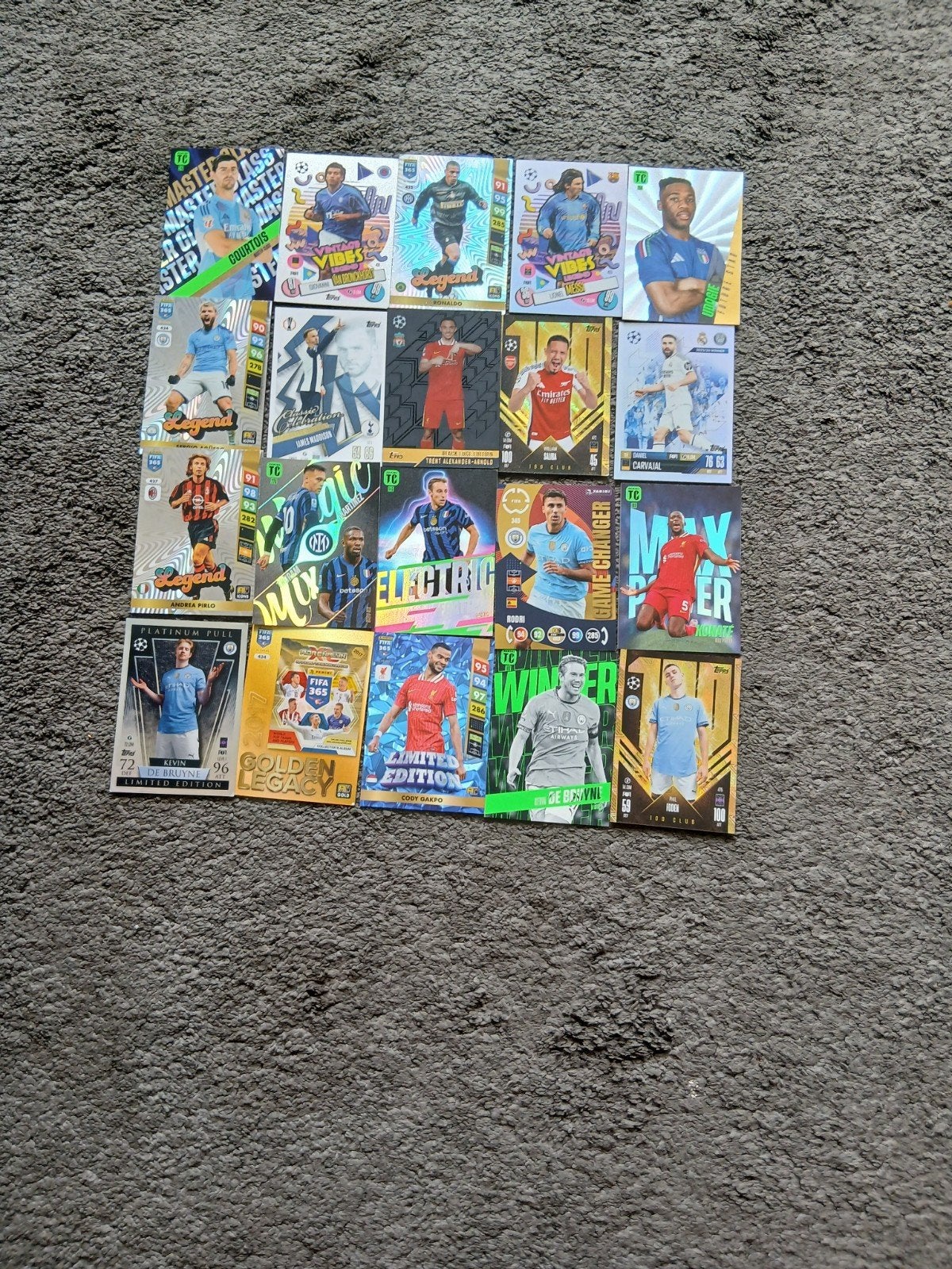 Voetbalplaatjes Panini Adrenalyn XL Champions League, Ophalen, Gebruikt, Buitenlandse clubs, Spelerskaart