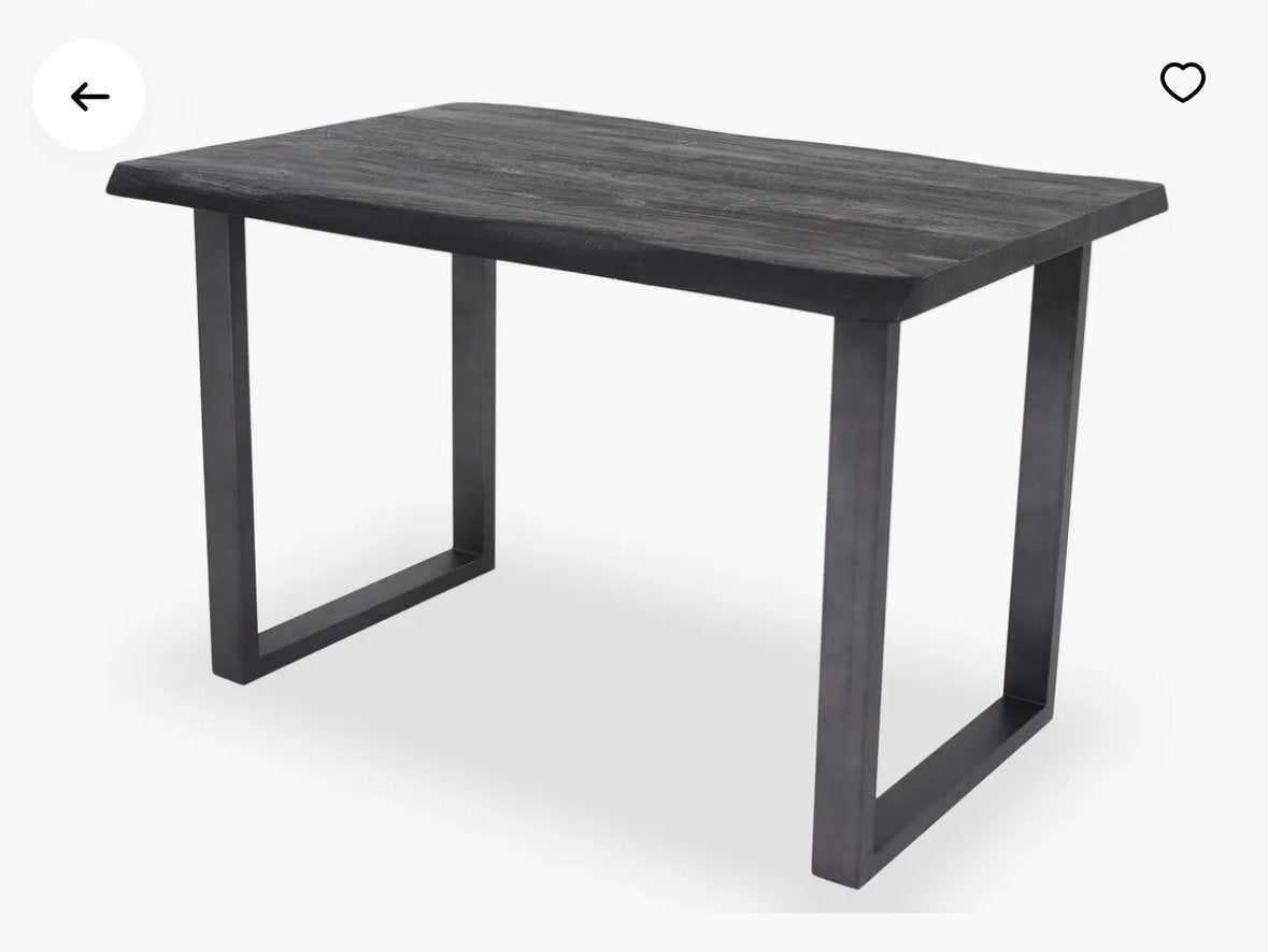 Bartafel Zwart, Ophalen, 100 tot 150 cm, 50 tot 100 cm, Zo goed als nieuw