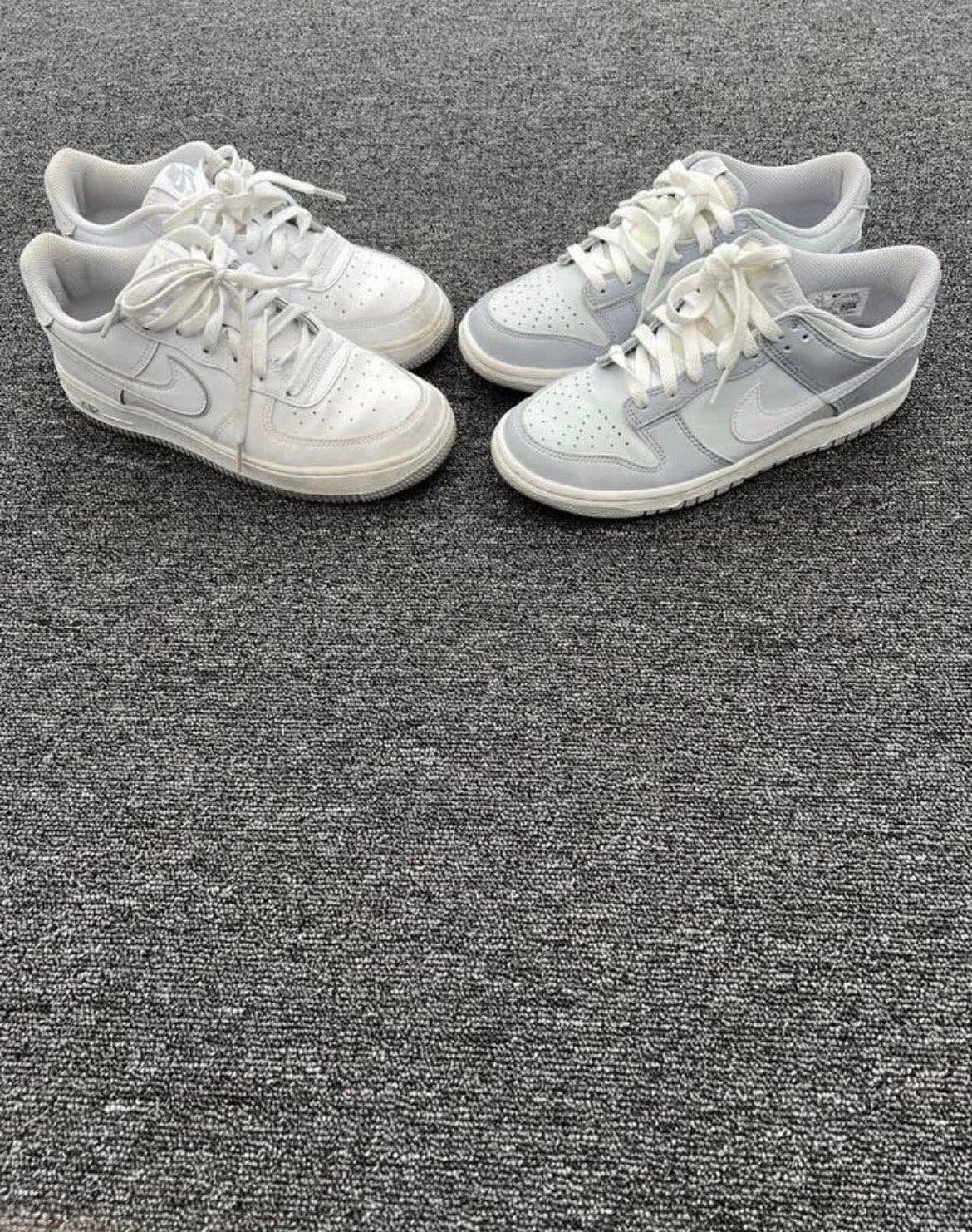Nike Dunk & Nike Air Force 1 Dames – Nieuwstaat, Kleding | Dames, Wit, Nike, Ophalen of Verzenden, Sneakers of Gympen