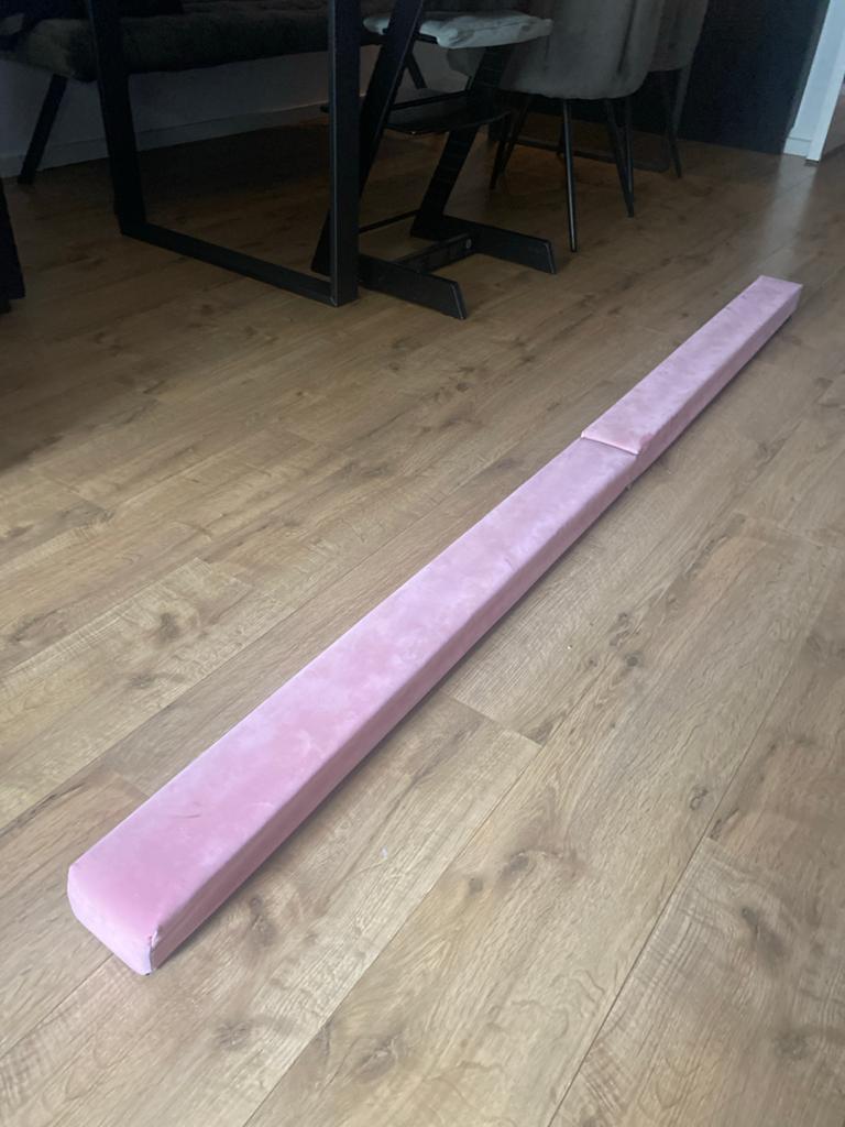 Roze opvouwbare turnbalk - perfect voor thuis trainen, Ophalen of Verzenden, Zo goed als nieuw, Roze, Materiaal