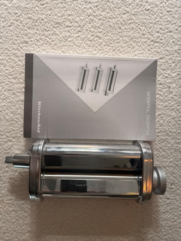 Kitchenaid pastaroller in nieuwstaat met originele handleidi, Ophalen of Verzenden, Zo goed als nieuw