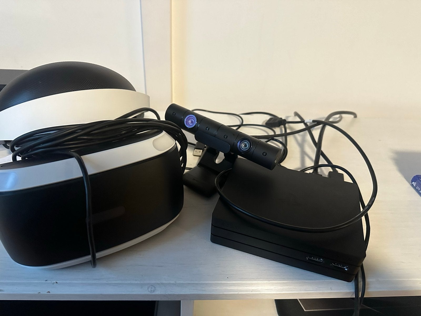 PlayStation VR Set met Camera en Games, Ophalen, Met games, Zo goed als nieuw, Zonder controller